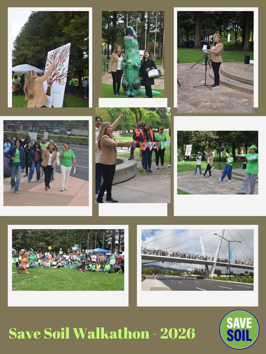 SonawaneArti21's tweet image. Grateful to Vice Mayor of City Of San Ramon, Marisol Rubio for gracing our Walkathon, walking and dancing with us &amp;amp; uplifting the entire community. Your presence amplified the voice for the Save Soil cause and inspired our community to care for our Soil
#SaveSoil
#ConsciousPlanet