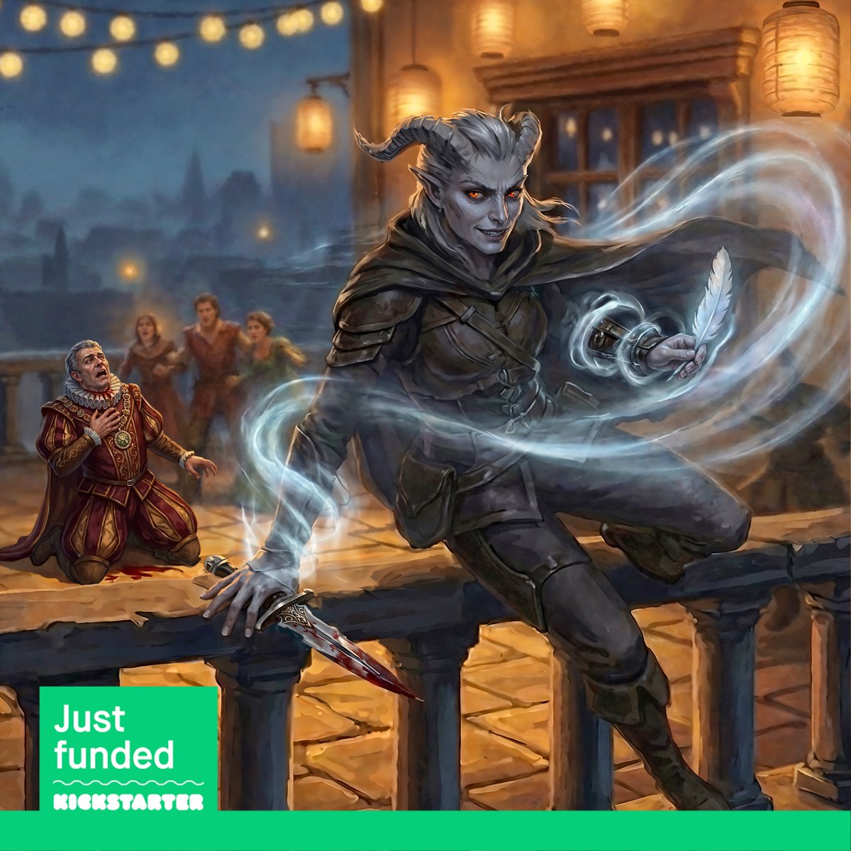 dreamer_players's tweet image. The blade found its mark, and the contract is complete. 🗡️

We are officially 100% FUNDED! A massive thank you to everyone who backed and shared this project. 

kickstarter.com/projects/dream…

#dnd #ttrpg #dungeonsanddragons #indiettrpg #funded