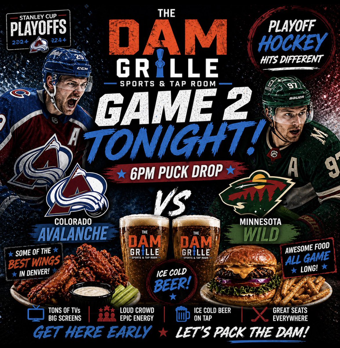 The Dam Grille tweet media