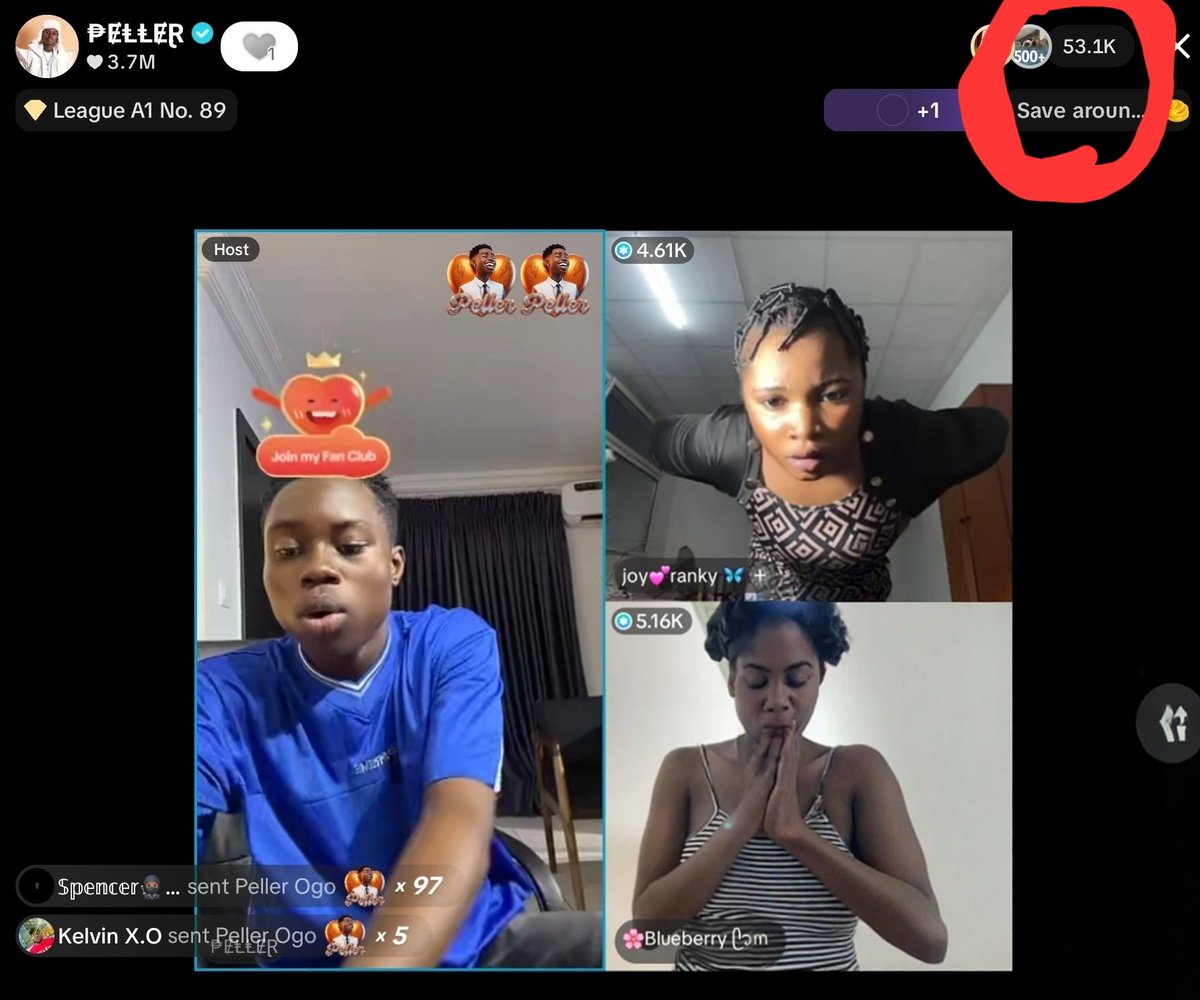 Eaglekiel's tweet photo. Out of nowhere, no promo, no warning… Peller goes live unannounced…

54,000 watching.

No event, no buildup… just pure dominance.
Biggest Streamer Africa has ever produced https://t.co/QV4vFKy5Gi