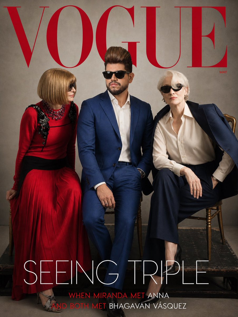 BhagavanVasquez's tweet image. Cuando te alineas contigo ✨, tu energía cambia 🔥 y te vuelves imposible de ignorar 😌. 
Los envidiosos dirán que esta foto es IA 🤖🤣 

 #Autenticidad #PoderPersonal #thedevilwearsprada2 #MerylStreep #annawintour #AnnaWintour #eldiablovistealamoda2 #bhagavanvasquez #5May