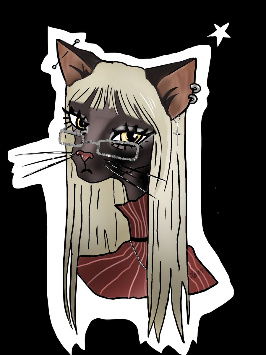 alseaart's tweet photo. sphynx🖤 thank u for the support!!⭐️ 

#furryoc #furryadopt #furryartwork #smallartist https://t.co/BM6m0LGSDu