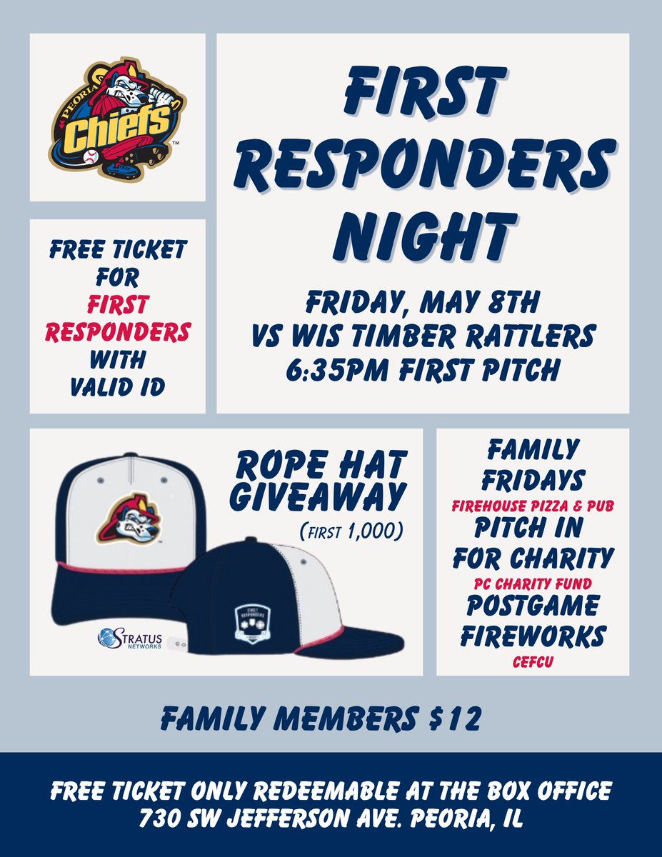 Peoria Chiefs tweet media