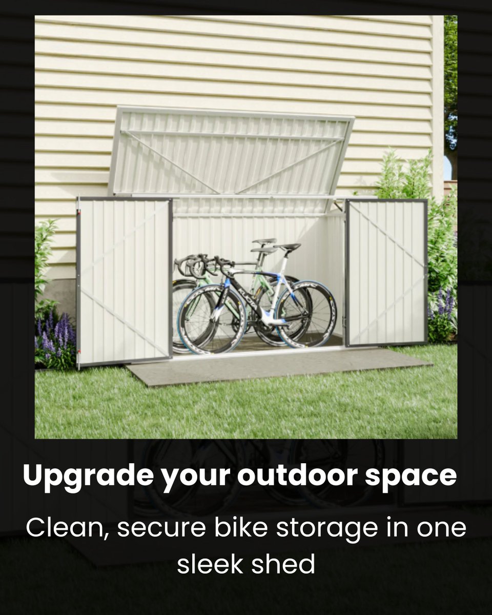 flashtrenddeals's tweet image. Upgrade your outdoor space 🚲
Clean, secure bike storage—done right.
bike shed, outdoor storage

#BikeStorage #OutdoorLiving #HomeUpgrade