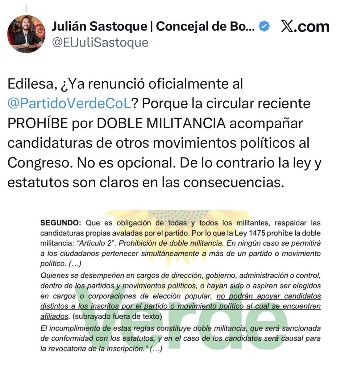¿Pero que tenemos aquí? 

El famoso <a href="/ElJuliSastoque/">Julián Sastoque | Concejal de Bogotá</a> El Juli Soquete, siendo aún más Soquete.