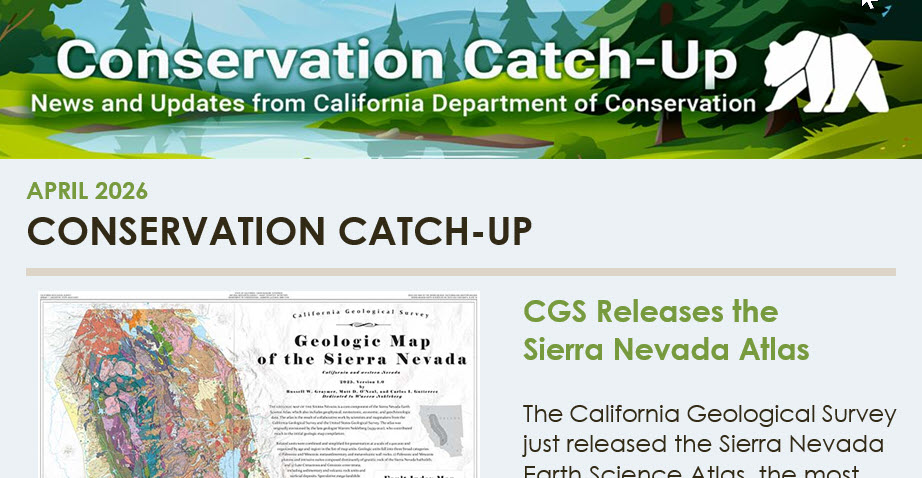 California Department of Conservation tweet media