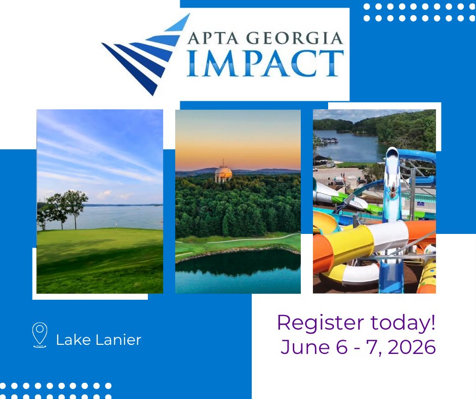 apta_ga's tweet photo. 🚨 10 DAYS LEFT for early bird pricing!
After May 15, a $25 late registration fee applies.
Lock in your spot for the APTA Georgia Impact Conference 2026 today.
👉 https://t.co/2ZiOwWYxE3 https://t.co/jPokHCF59w