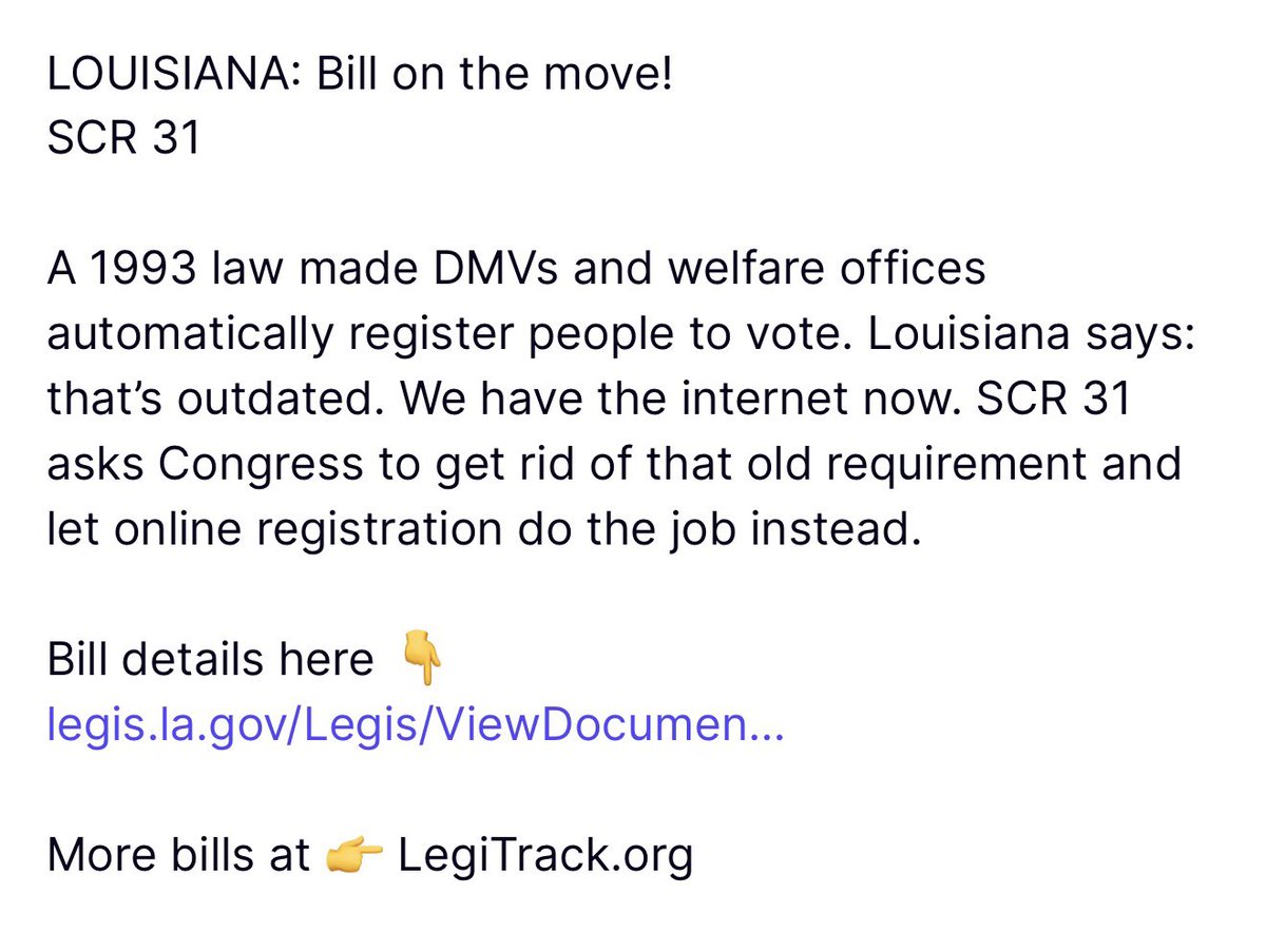 LegiTrack tweet media
