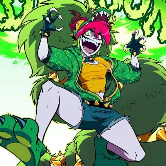 masami_0o's tweet photo. uma mulher lagarto obcecada pelo chefe maligno musculosa suculenta meio tonta bobona mas eu amo ela te amo demência https://t.co/TpmHtEgkHI
