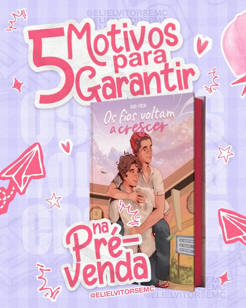 'os fios voltam a crescer' em pré-venda! tweet media