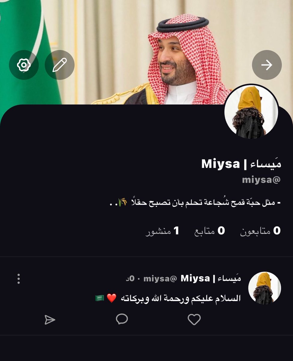 مَيساء | Miysa tweet media