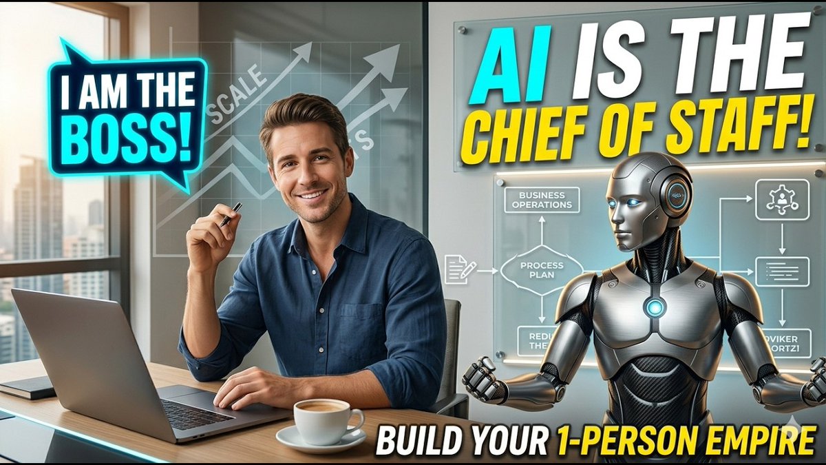 kevinsvips's tweet image. The AI Chief of Staff: Scaling Your One-Person Company to 7 Figures youtu.be/aj92G8T2ytw?si… via @YouTube 

#SideHustle #AITools #Solopreneur #Entrepreneur #StartUp #PassiveIncome #BuildInPublic