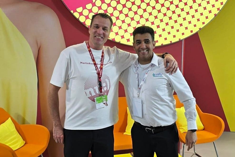 qualitysmart's tweet photo. Day one at #VitafoodsEurope 2026 in the books. Great energy on the floor and solid conversations with @MartinBauer and LithoLife. If market entry into Canada, the U.S., EU, Australia or the UK is on your radar, let's talk: https://t.co/40EJGlpfV5 🌍

#RegulatoryCompliance https://t.co/RRdPuIbIDO