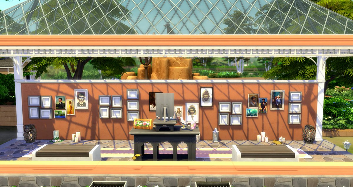 JayCamaroGirl's tweet photo. The build part of the #JCGSpark8 challenge is now up on the gallery🖤 Enjoy my cozy little memorial park I created🩶

🌳 https://t.co/QmvY9pKt2U

#TheSims4 #TheSims #TS4 #ShowUsYourBuilds #simsbyjcg #jcg #JCGSpark #sims4buildchallenge https://t.co/KGl235C2nN