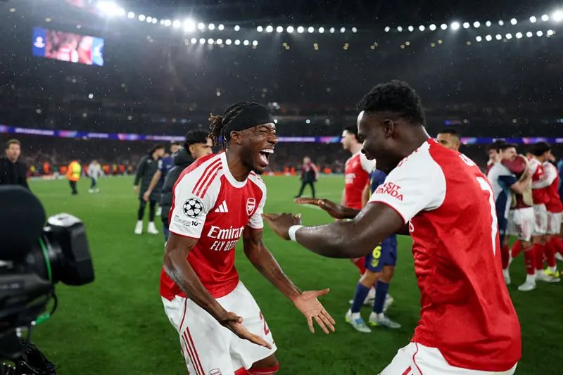 ArsenalLab's tweet photo. Arteta told them to dream big when no one believed. Now look at them. Champions League finalists. https://t.co/cIKbcdUO9f