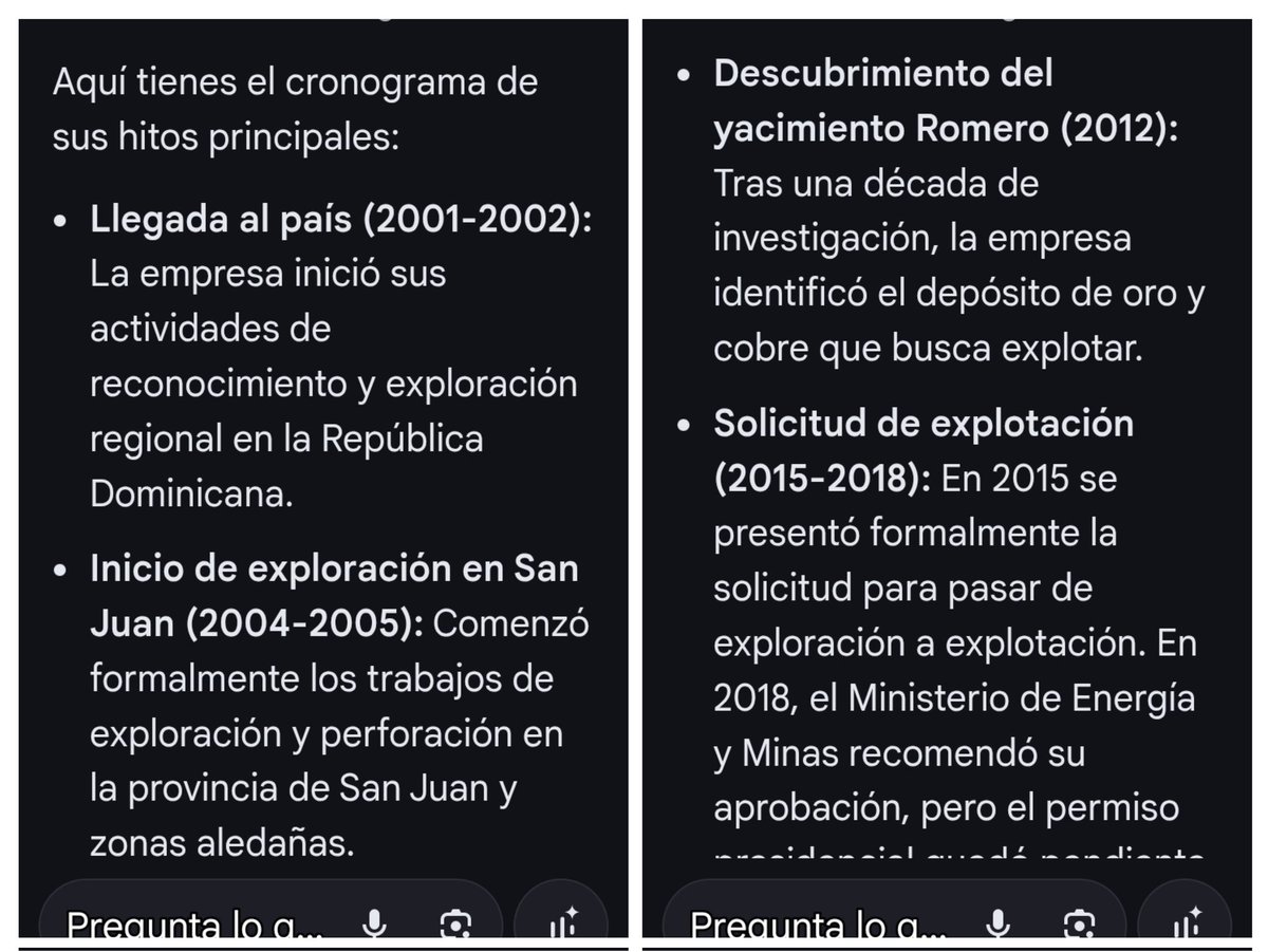 Hay que quitarse el sombrero ante los Opinadores Opositores que ahora salen en Trulla a querer cambiar la historia sobre lo ocurrido con la empresa GoldQuest y su accionar en el país.

Google, la medicina contra las mentiras lo dice bien claro, el PLD autorizó, confirmó y aprobó.