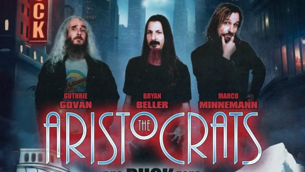 laganzuaweb's tweet image. The Aristocrats dan conciertos en Mallorca, Bilbao, Madrid, Sevilla, Valencia y Barcelona, gira que abren el 9 de mayo #rock #jazz #metal #progresivo #instrumental #conciertos laganzua.net/noticias/32054… a través de @laganzuaweb