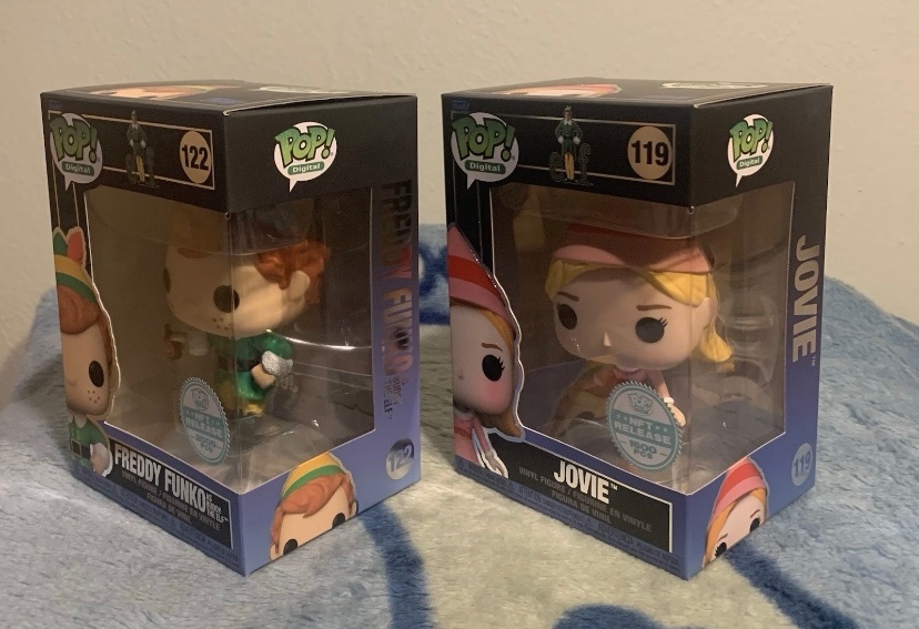 JPtheFunatic's tweet photo. 🔥 Funko Pop flash sale! 

🔥 Freddy Funko as Buddy The Elf LE 2000 &amp; Jovie LE 1600

🔥 $45 Each shipped or $85 for both!  (USA shipping, if international reach out to me we’ll work something out!)

💸 Cashapp, Zelle, PayPal all accepted! 

Comment below or dm to claim! 👇 https://t.co/MFUOSWG7FL
