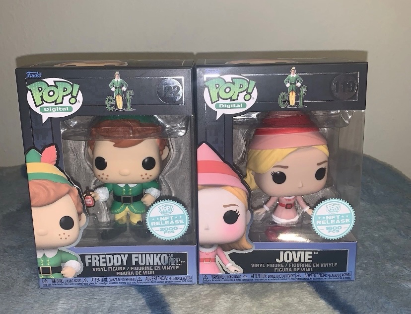 JPtheFunatic's tweet photo. 🔥 Funko Pop flash sale! 

🔥 Freddy Funko as Buddy The Elf LE 2000 &amp; Jovie LE 1600

🔥 $45 Each shipped or $85 for both!  (USA shipping, if international reach out to me we’ll work something out!)

💸 Cashapp, Zelle, PayPal all accepted! 

Comment below or dm to claim! 👇 https://t.co/MFUOSWG7FL