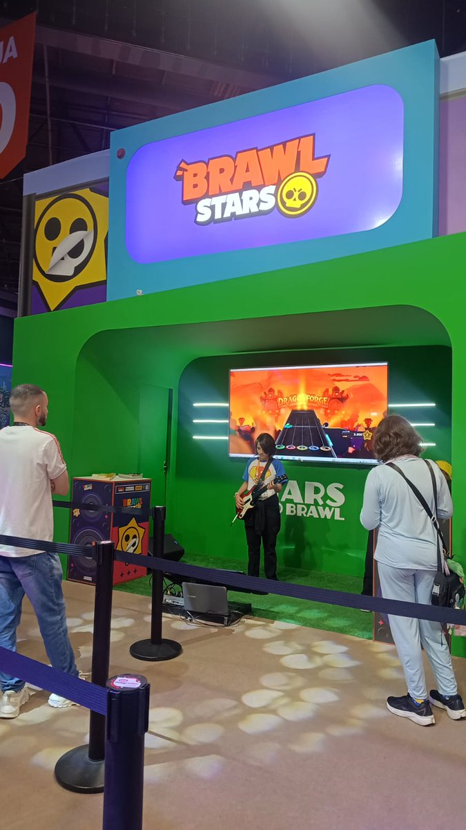 LiveStreamer_'s tweet photo. Stand: Brawl Stars
Evento: Gamescom 2026 

📸 Pelos corredores do evento: conferindo o espaço dedicado ao Brawl Stars.

@BrawlStarsBRC  
#BrawlStars #Gamescom2026 #BlogLiveStreamer #gamer https://t.co/zxxcO8SLQE