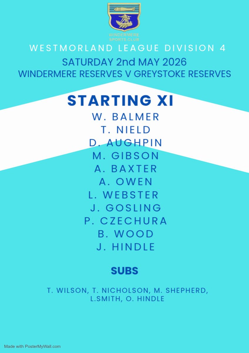 Windermere Sports Club ⚽️ tweet media
