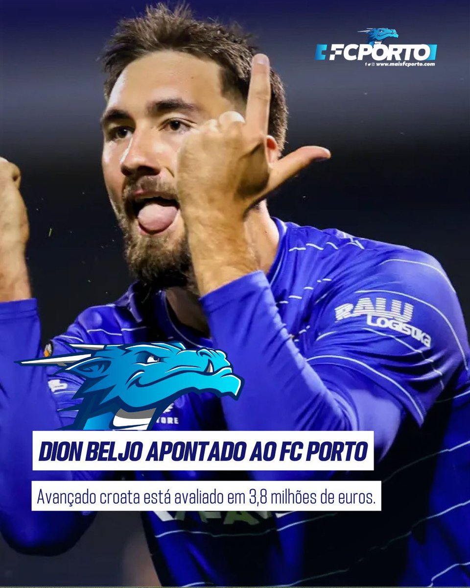 Segundo o Sportske Novosti, o Brighton é o principal interessado em Dion Beljo, ainda que não exista, para já, qualquer proposta oficial.

Além dos ingleses, também FC Porto, Sporting, Ajax e Feyenoord surgem como interessados no avançado croata de 24 anos, que trocou o Augsburgo