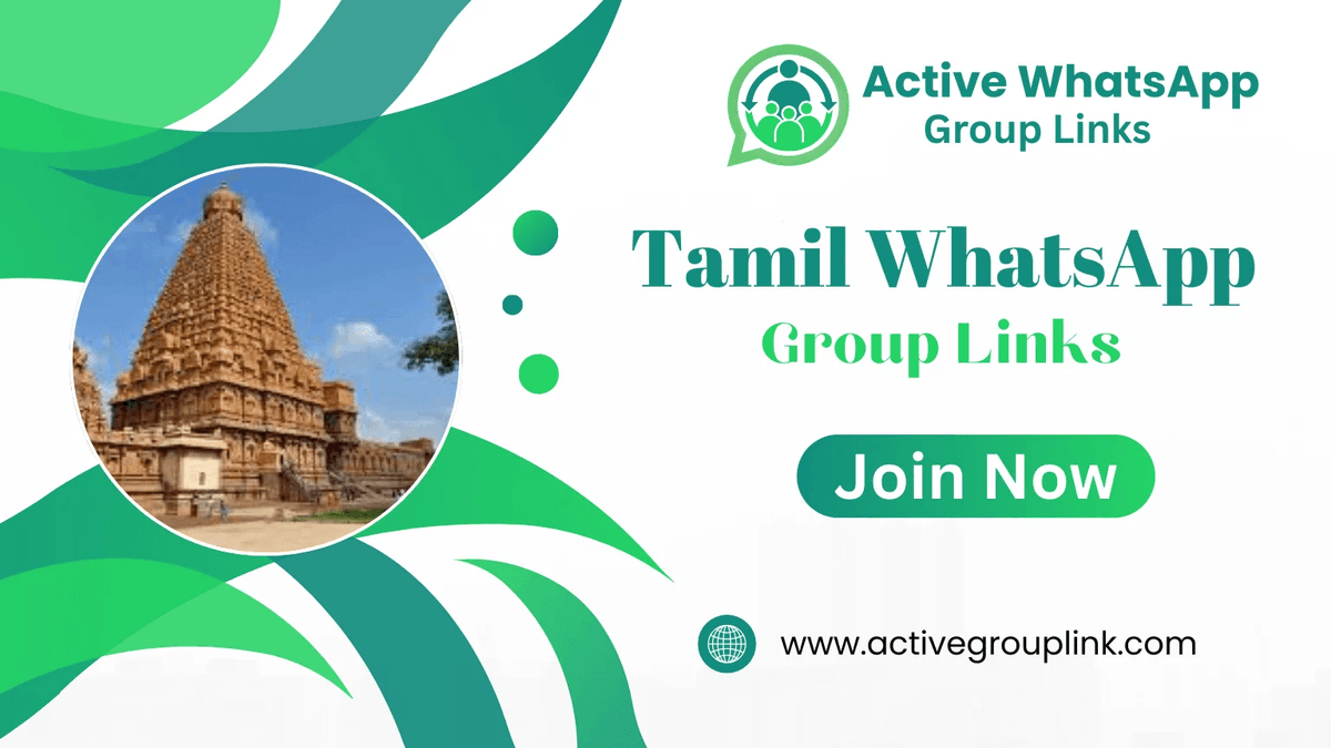 activegrouplink's tweet photo. 🔥 Tamil WhatsApp Group Links 🇮🇳  

✔ Active &amp; Working  
✔ Friendship &amp; Chat Groups  

👉 https://t.co/ICudTr2WOY  

#Tamil #WhatsAppGroups #GroupLinks #JoinNow #Trending #Viral https://t.co/oIwIxVE85P