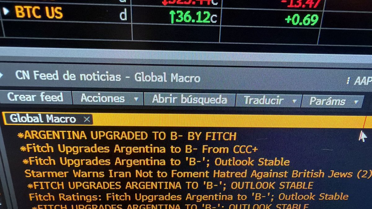 FITCH SUBE CALIFICACIÓN A LA DEUDA ARGENTINA 🚀 Hacer las cosas bien tiene sus recompensas!