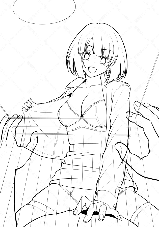 おはようございます!
朝お絵かき。
ペン入れ! 