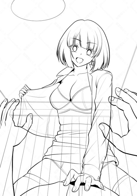 おはようございます!
朝お絵かき。
ペン入れ! 