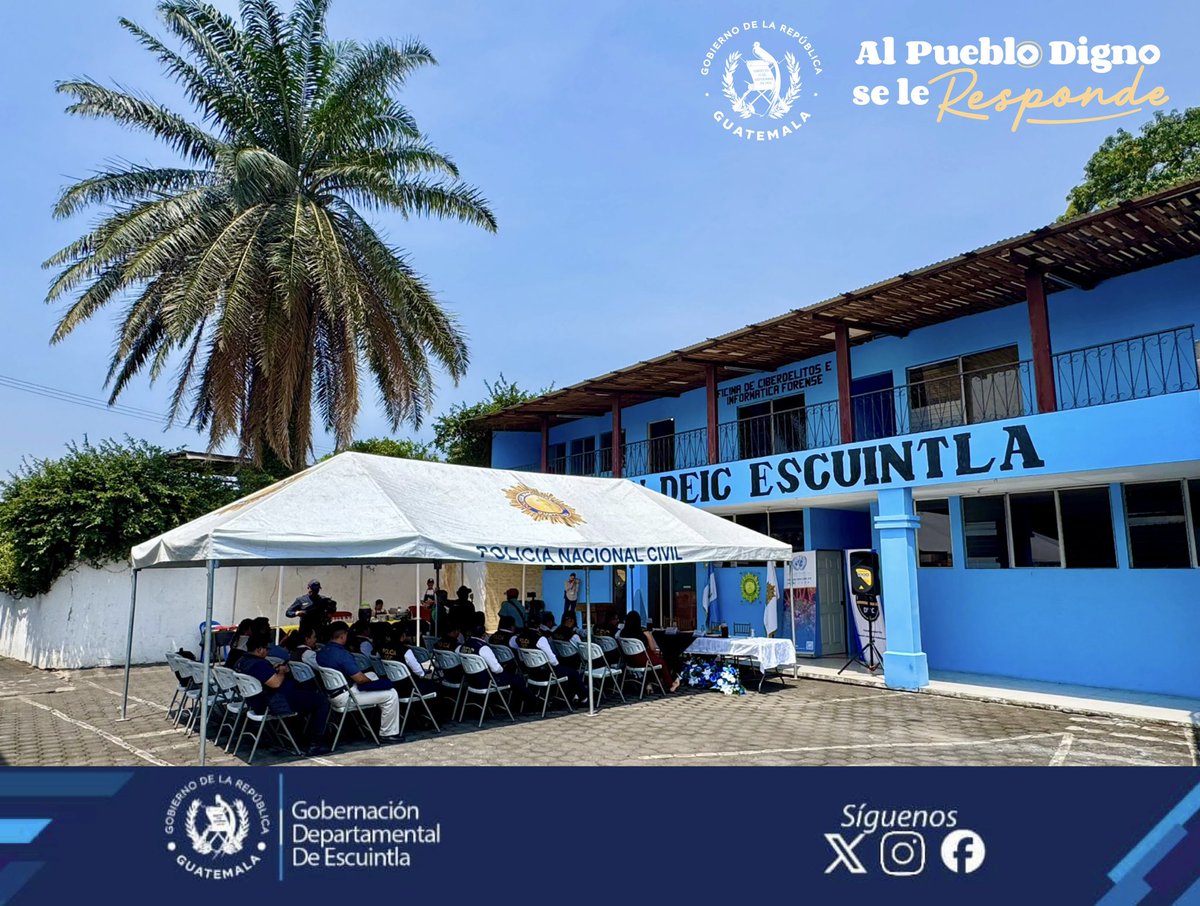 Gobernación Departamental de Escuintla tweet media