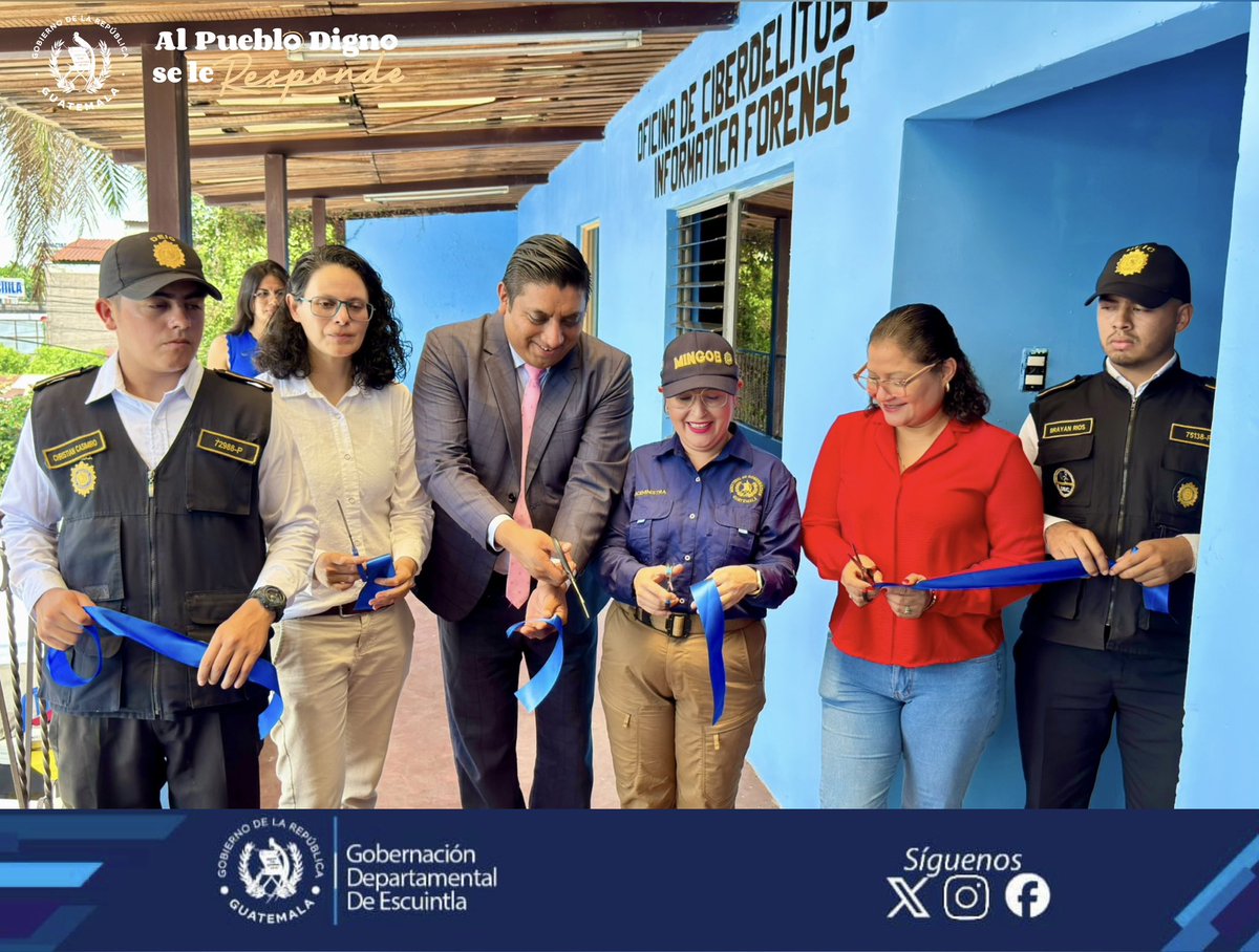 Gobernación Departamental de Escuintla tweet media