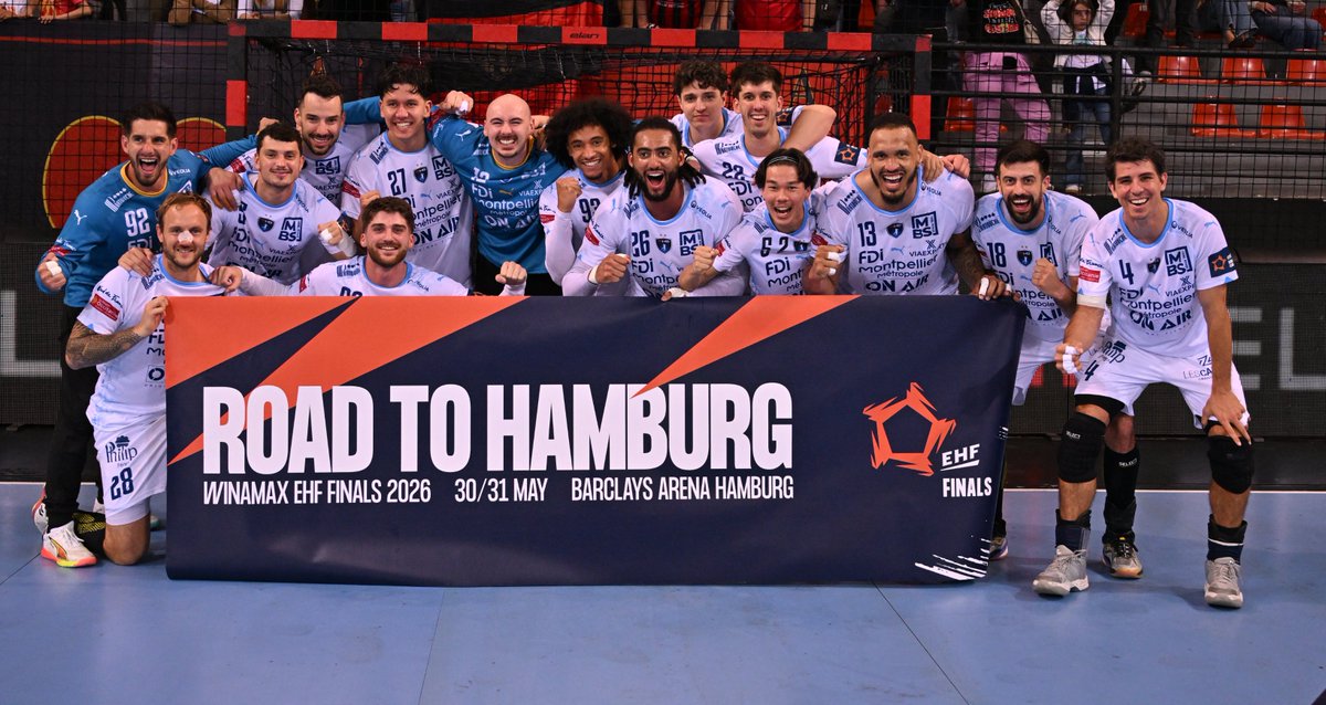 mhbofficiel's tweet photo. [@ehfel_official - Quart de finale - retour]

💥 Montpellier a bataillé, Montpellier s'est qualifié ! Deuxième Final Four d'affilée en @ehfel_official. Ce sera face à trois clubs... allemands !

🔎 Le résumé, les stats ➡️ https://t.co/AyQKalVjIY https://t.co/Yh0hCkZTY2