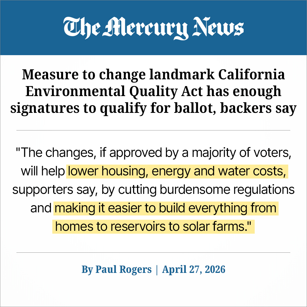 YesProp45CA's tweet photo. ICYMI: We’ve submitted nearly double the signatures needed to qualify #AffordableCA for the November ballot! Californians are eager to support our campaign to build the essential projects we need faster and more affordably. Read about it @mercnews: https://t.co/ngeZkgybo0 https://t.co/NRCWH2oY3n