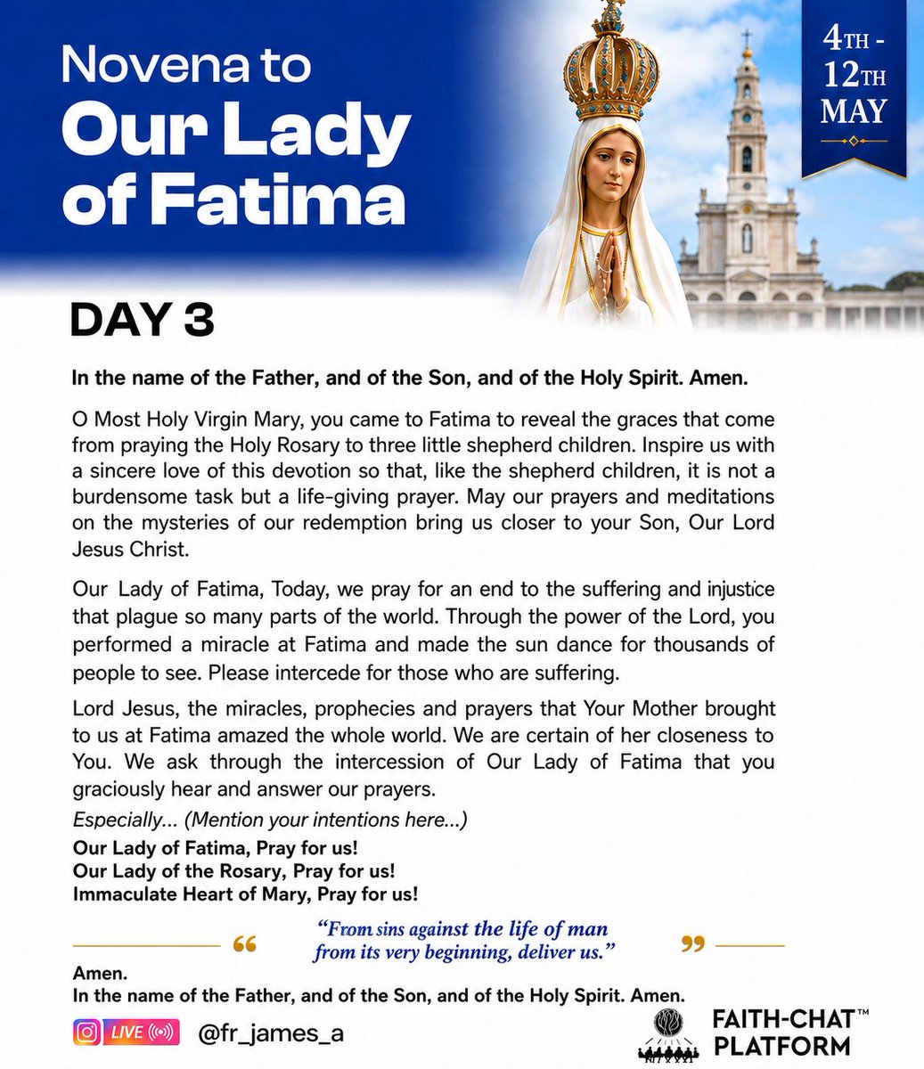 Fr. James A (Faith-Chat Platform) tweet media