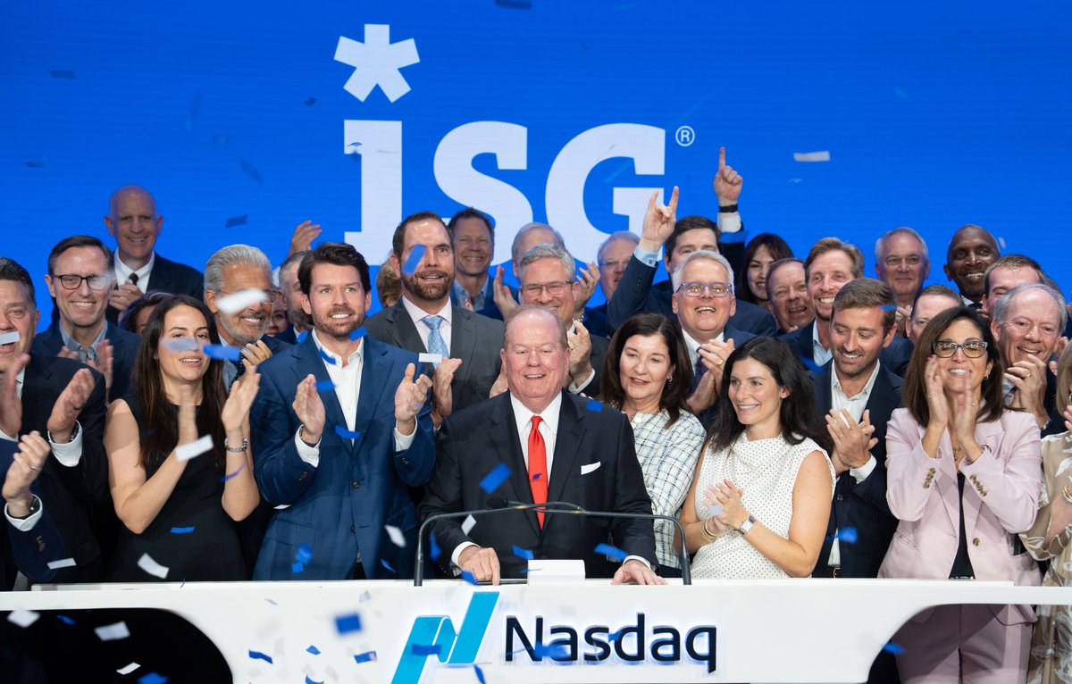 NasdaqExchange's tweet photo. Information Services Group is a long-time leader in technology and business services that is now at the forefront of leveraging AI to help organizations achieve operational excellence and faster growth.

Proud to celebrate 20 years of ISG! #NasdaqListed $III https://t.co/ZSmxvR0yLH