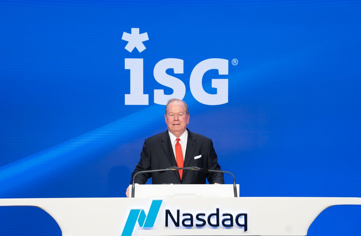 NasdaqExchange's tweet photo. Information Services Group is a long-time leader in technology and business services that is now at the forefront of leveraging AI to help organizations achieve operational excellence and faster growth.

Proud to celebrate 20 years of ISG! #NasdaqListed $III https://t.co/ZSmxvR0yLH