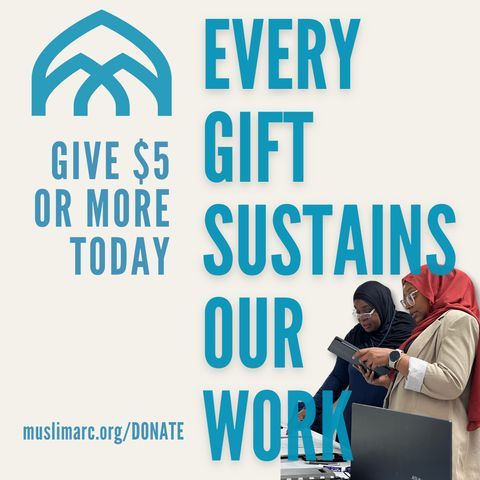 MuslimARC's tweet photo. Every gift sustains our work.

From education to community care to building solidarity across movements, your support makes this possible.

Give $5 or more today and help us continue this work:
https://t.co/HLu3V7MlNL https://t.co/vFyOWwX1mk