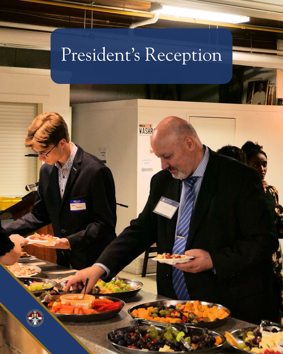 OLSWCanada's tweet photo. On Friday May 1st, we held our annual President's Reception for graduates and their families. It was a wonderful evening filled with refreshments and conversation. Thank you very much to all who attended!

#SeatOfWisdomCollege #GradWeek #PresidentsReception https://t.co/oFDIg89X0P