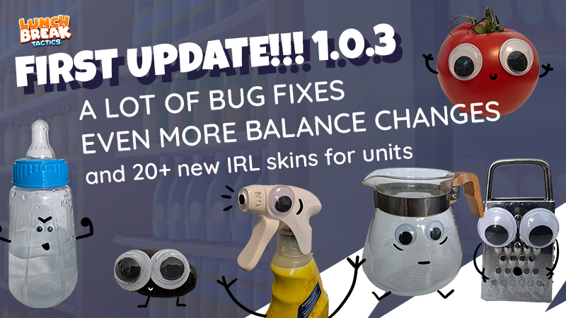 LunchbreakTac's tweet photo. 📢 Slackers, our first update is now LIVE! 📢

We've added 26 new IRL skins, made some balancing changes, and squashed some bugs (don't tell Corporate).

Check out the Patch Notes below. 🗒️👇
https://t.co/h4xLd99Ytb

#deckbuildersfest #deckbuilding #cardbattler #cardgame https://t.co/yNFAaQZSzZ