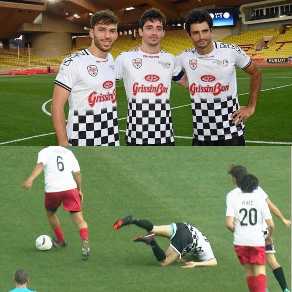 the charity football match that happens between drivers and the barbagiuans team before the monaco gp has been confirmed for this year!