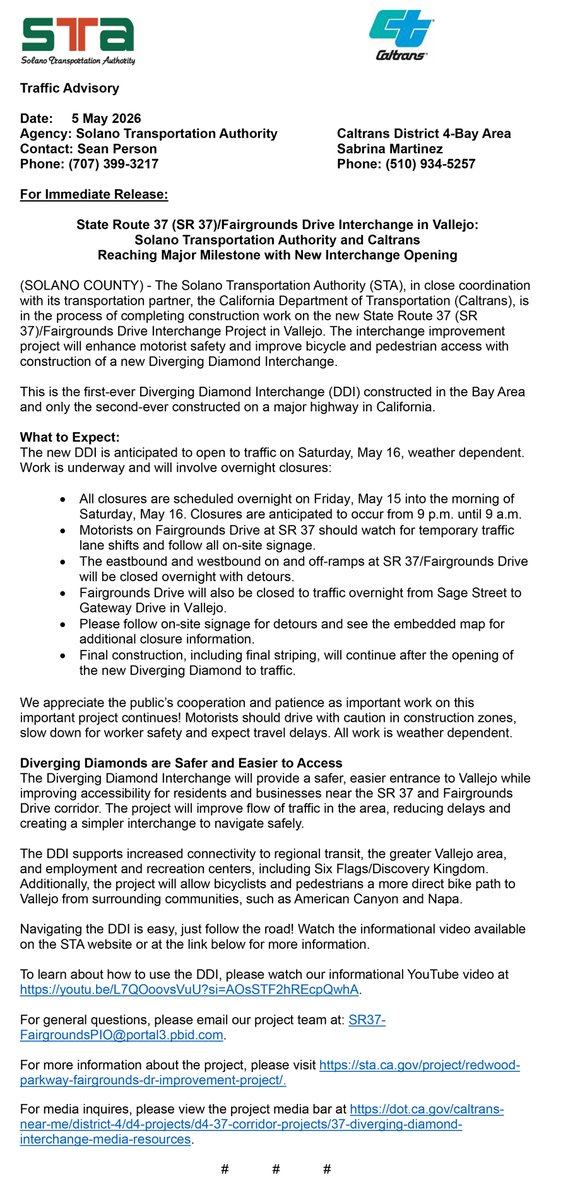 Solano Transportation Authority tweet media