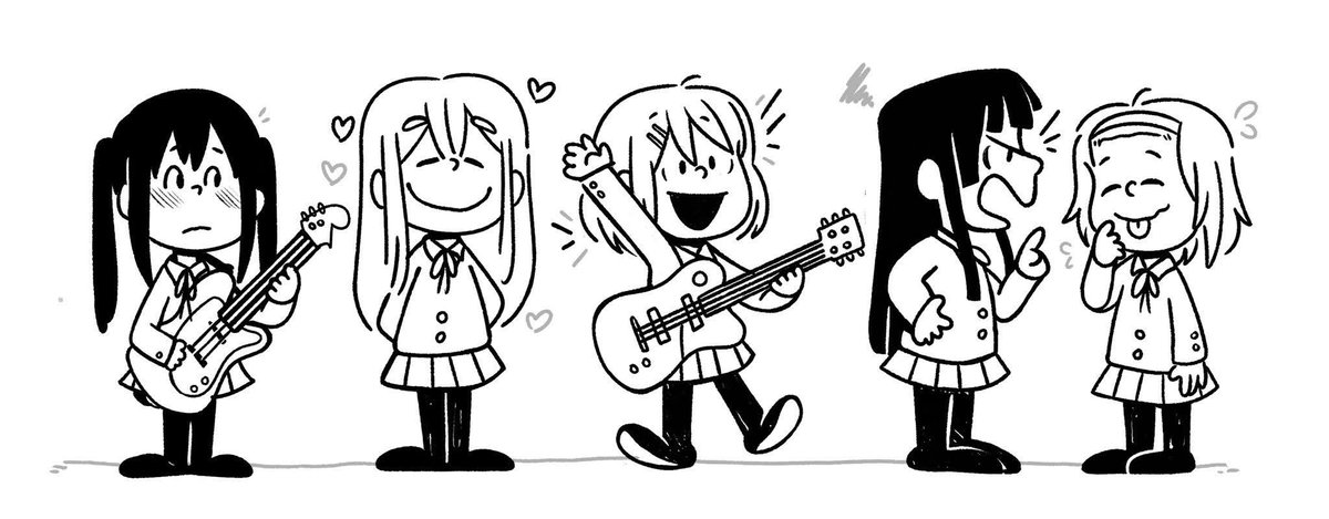 AGSX5AFRO's tweet photo. @AnimexTwts K-on and Bocchi the rock https://t.co/RQA7L9gxSo