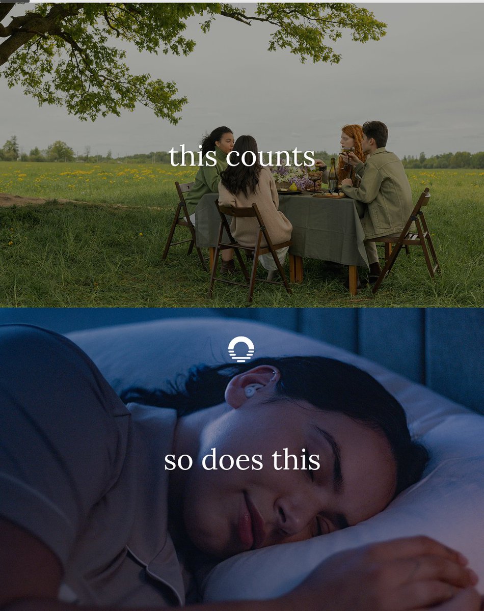 OzloSleep's tweet photo. People usually talk about importance of training hard and eating right. But the one that actually ties it all together, doesn't get nearly enough credit.

Quality rest. Not just hours in bed, but real recovery. 

Your muscles rebuild during sleep. Your energy restores during recovery. Your body needs that time just as much as it needs the work you put in at the gym.

To learn more how to customize your sleepbuds for the perfect night’s sleep
check out new blog post, linked in our bio.