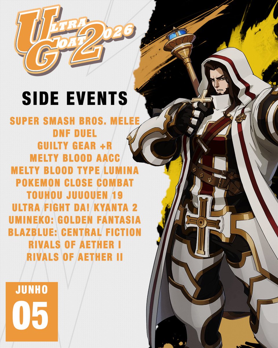 ultraarcadebh's tweet photo. Faltam 30 dias para o Ultra Goat 2026!

Temos os primeiro side events confirmados! 

Você respondeu o questionário mas o seu jogo não está na lista? Manda uma DM pra gente!

Façam as suas inscrições do evento principal e dos side events, te aguardamos lá! https://t.co/l8EGgwu2dM