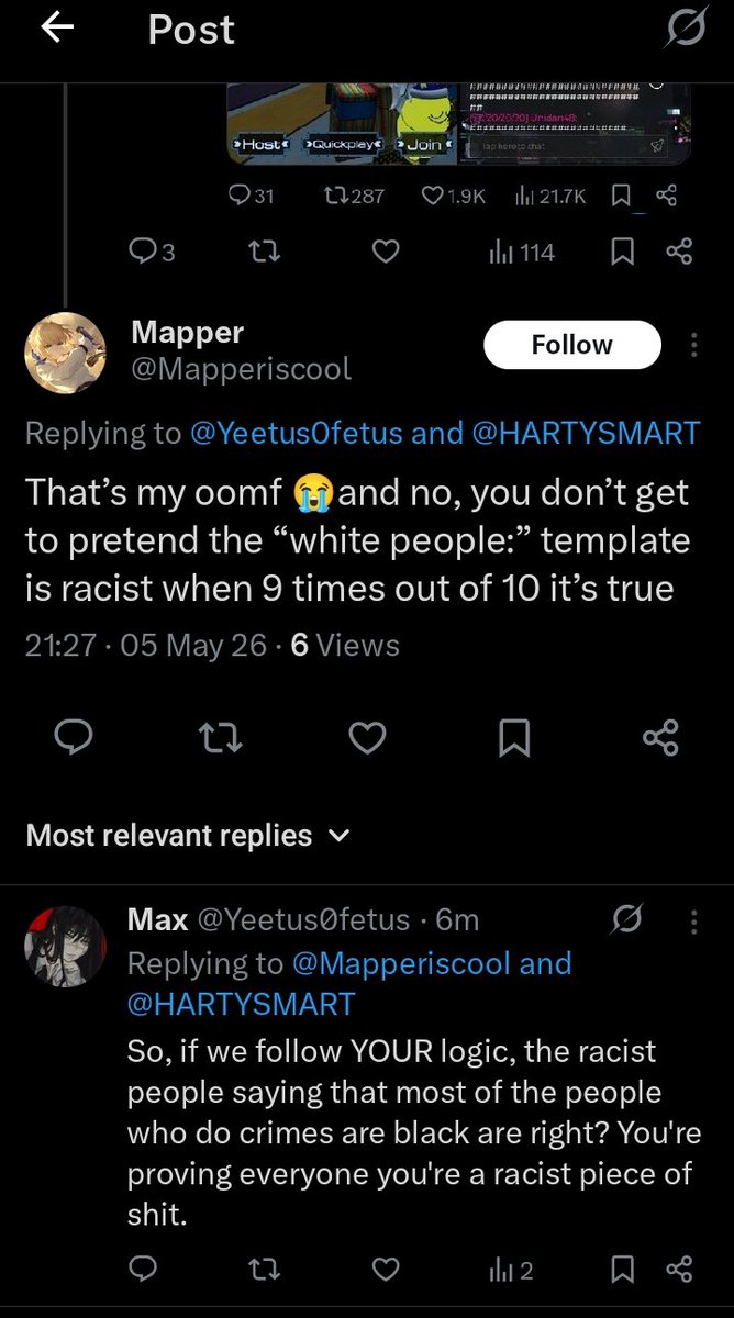 Max tweet media
