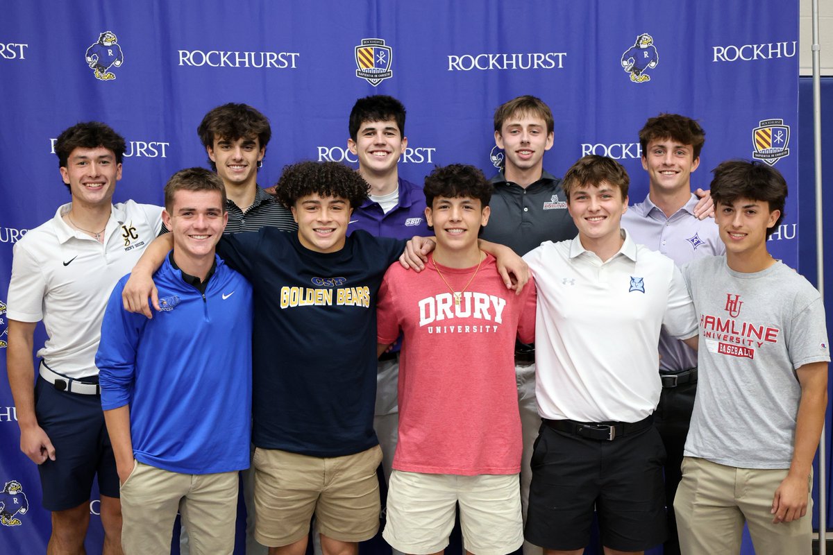 GoHawklets's tweet photo. Proud to celebrate 10 senior student-athletes who signed to their future colleges &amp; universities this afternoon! This was our second Signing Day of the semester; 10 more Hawklets signed on Feb. 4.

*Liam Dean '26 (AP Exam) represented in group photo by his brother, Finn '29
(1/4) https://t.co/7ePzQsjCs7