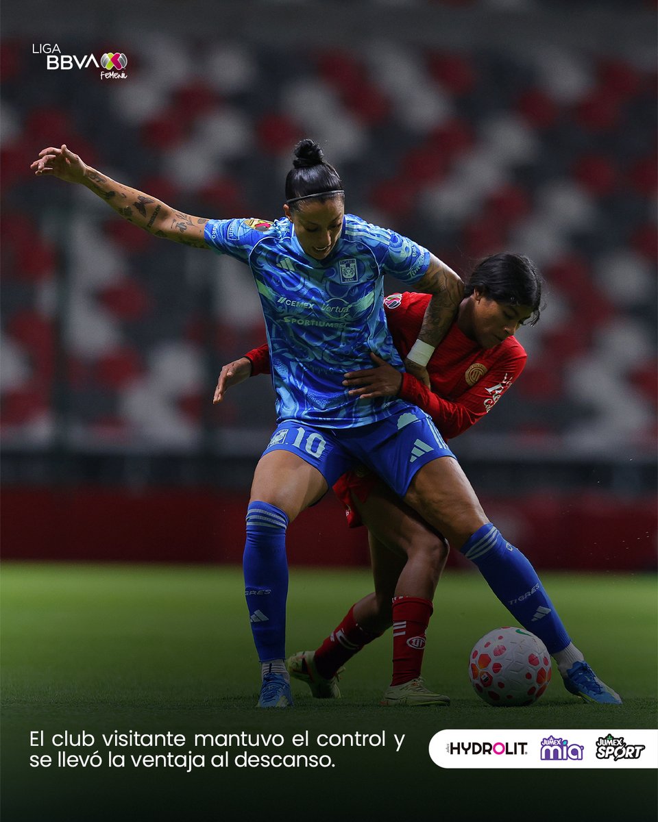 LigaBBVAFemenil's tweet photo. Toluca buscó respuesta… y la encontró ⚽️💥
Le Sommer igualó el marcador para meterlas de lleno en la serie 😈

#HistoriaDelPartido | #TOLvsTIG | #TIGvsTOL | #NuestroFutFemNuestraLiguilla https://t.co/czTFCrunsn