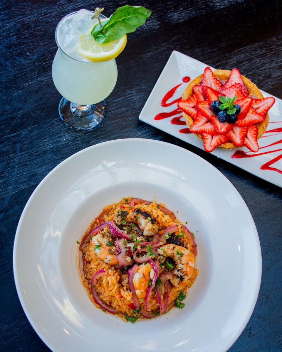 hmbbrewingco's tweet photo. #happymothersday from Half Moon Bay Brewing Co. 
If you're joining us today, ask us about the following Mother's Day specials:
Mother's Day Prawn Rice
Peach Basil Fizz
Berry Vanilla Tart https://t.co/h1kjChiygo