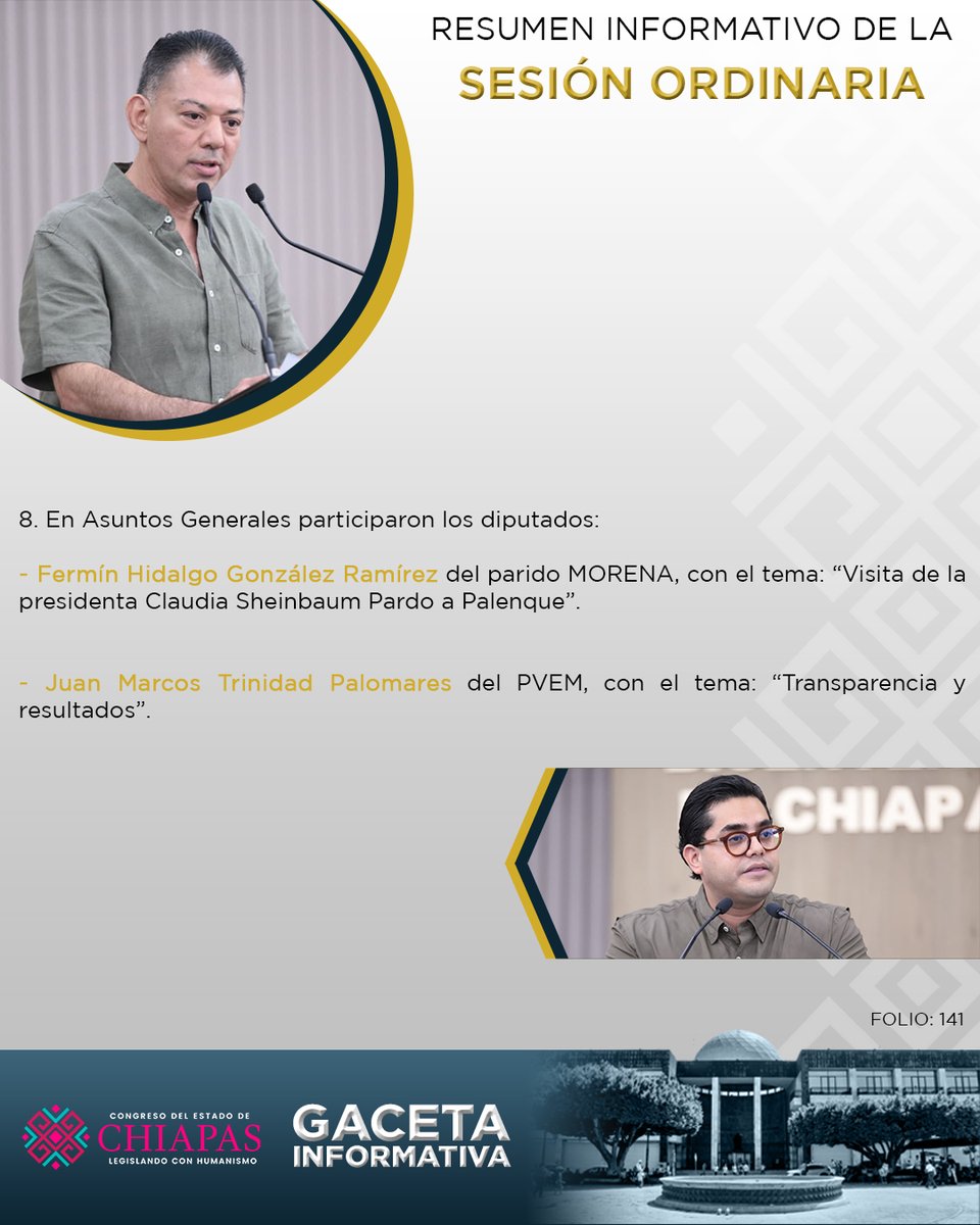 Honorable Congreso del Estado de Chiapas tweet media